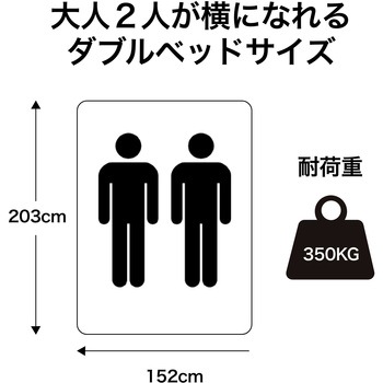 AlwayzAire 充電式エアマットレス クイーンサイズ Bestway