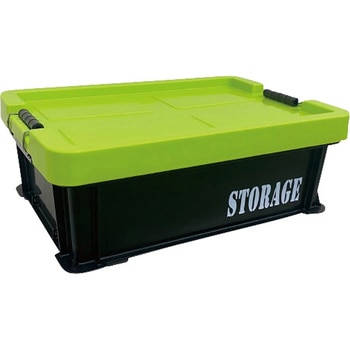 道具箱 T STORAGE ライムグリーン リス興業