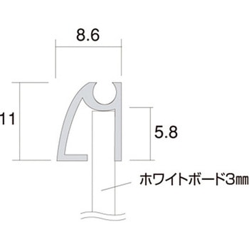 枠付ホワイトボード 常磐精工