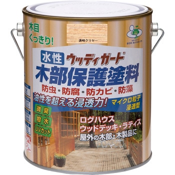 木部用 水性ウッディガード 1．6L ニッペホームプロダクツ