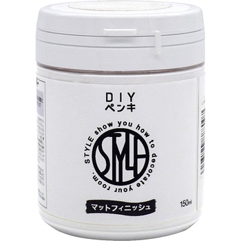 水性つや消し塗料 DIYペンキ 150ML ニッペホームプロダクツ