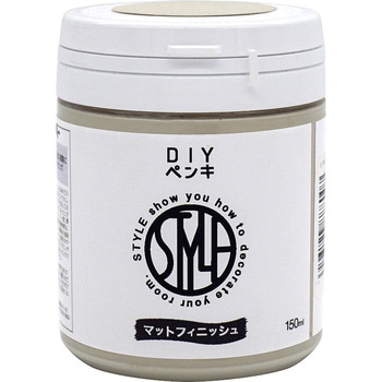 水性つや消し塗料 DIYペンキ 150ML ニッペホームプロダクツ