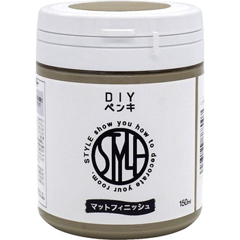 水性つや消し塗料 DIYペンキ 150ML ニッペホームプロダクツ