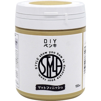 水性つや消し塗料 DIYペンキ 150ML ニッペホームプロダクツ