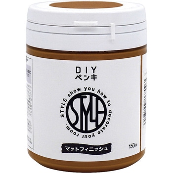 水性つや消し塗料 DIYペンキ 150ML ニッペホームプロダクツ
