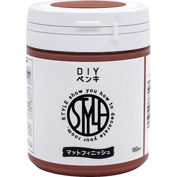 水性つや消し塗料 DIYペンキ 150ML ニッペホームプロダクツ