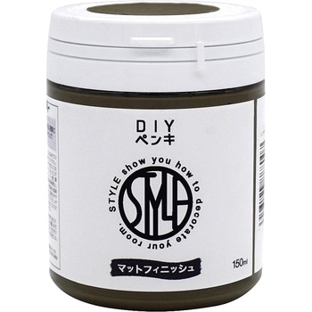 水性つや消し塗料 DIYペンキ 150ML ニッペホームプロダクツ