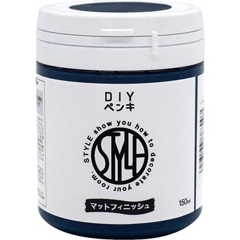 水性つや消し塗料 DIYペンキ 150ML ニッペホームプロダクツ
