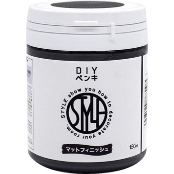 水性つや消し塗料 DIYペンキ 150ML ニッペホームプロダクツ