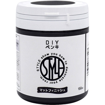 水性つや消し塗料 DIYペンキ 150ML ニッペホームプロダクツ
