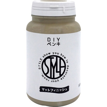 水性つや消し塗料 DIYペンキ 500ML ニッペホームプロダクツ