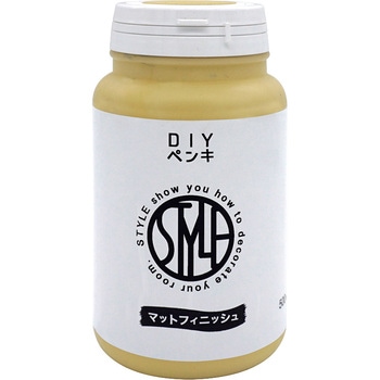 水性つや消し塗料 DIYペンキ 500ML ニッペホームプロダクツ