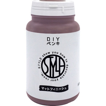 水性つや消し塗料 DIYペンキ 500ML ニッペホームプロダクツ