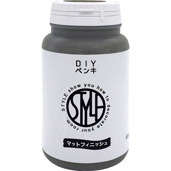 水性つや消し塗料 DIYペンキ 500ML ニッペホームプロダクツ