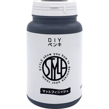 水性つや消し塗料 DIYペンキ 500ML ニッペホームプロダクツ