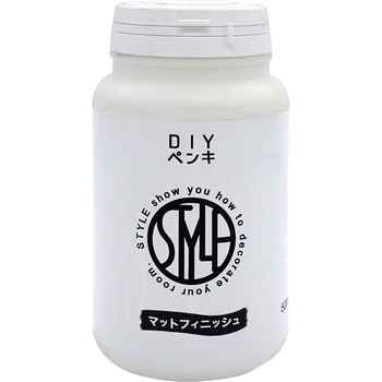 水性つや消し塗料 DIYペンキ 500ML ニッペホームプロダクツ