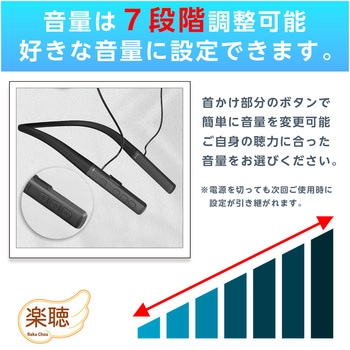 集音器 高齢者 首かけ 使いやすい 充電式 首掛け イヤホン 旅行 充電 しゅうおんき 軽度 中度 楽聴 高音質 首掛け集音器 ベスト・アンサー