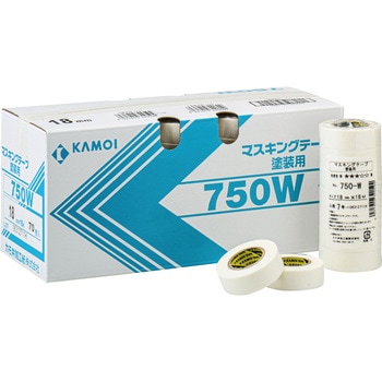 マスキングテープ 塗装用 NO．750W カモ井