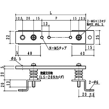 EB-515 ELB用接地端子 1台 内外電機 【通販モノタロウ】