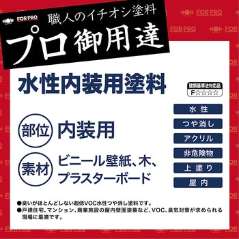 FORPRO水性内装用塗料 ニッペホームプロダクツ