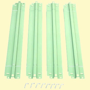 中量ラック 300・500kg用 奥行桟4本 セーフティピン付 モノタロウ