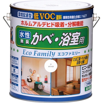 室内用 水性エコファミリー 3．2L ニッペホームプロダクツ