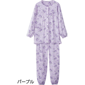 800341婦人ワンタッチのびのびストレッチパジャマ ケアファッション