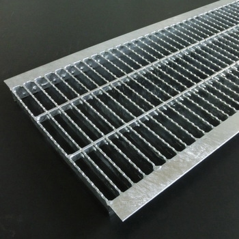 【オーダー】スチールグレーチングU字溝用(ノンスリップ中間目タイプ) 奥岡製作所