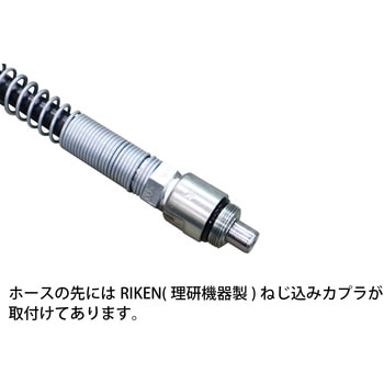 アルミ製単動油圧ポンプ+ホースセット 今野製作所(EAGLE)