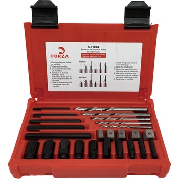 エキストラクターセット 左回転ドリル付 Forza