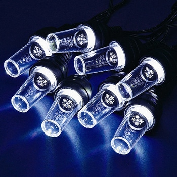 ハンギングプロジェクターライト(スノーフレイク) アルファ[販促]