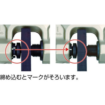 スクリューカムクランプ(ツイストカム式・ダブル・アイタイプ) スーパーツール