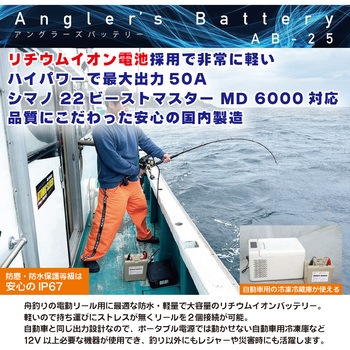 アングラーズバッテリー - 長輝ライトテック