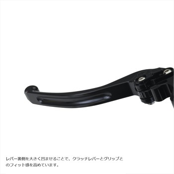 スムースフィットレバー ブラック EAL037K EFFEX(エフェックス)