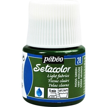 布用水性アクリル絵具 セタカラー透明色 45ml ペベオ