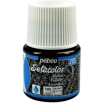 布用水性アクリル絵具 セタカラーグリッター 45ml ペベオ