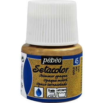 布用水性アクリル絵具 セタカラーシマー 45ml ペベオ