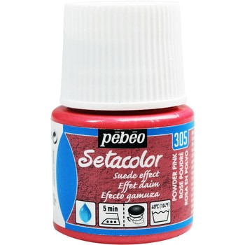 布用水性アクリル絵具 セタカラースウェード 45ml ペベオ
