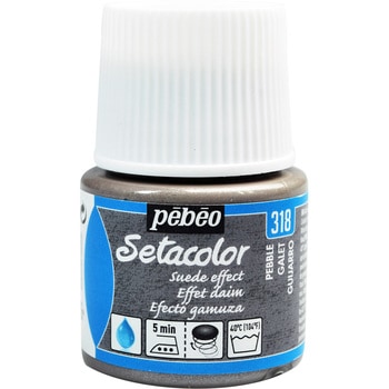 布用水性アクリル絵具 セタカラースウェード 45ml ペベオ