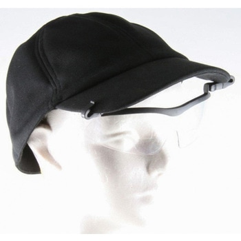 保護メガネ 帽子に掛ける保護グラス専用ヘルメットインナー MK(丸喜金属本社)