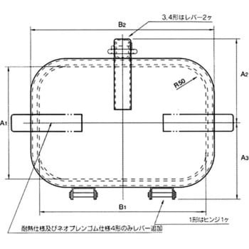 ワンタッチ窓 基本形 ネオプレンゴム