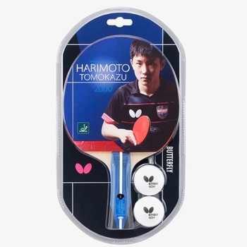 ラバーばりラケット 張本智和2000 BUTTERFLY