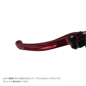 スムースフィットレバー レッド EAL017R EFFEX(エフェックス)