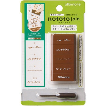 ノトトジョイン 4連結スタンプ シヤチハタ