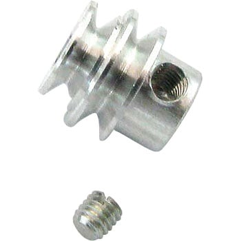 輪ゴム用Wピニオンプーリー(M) 2mm穴 レインボープロダクツ
