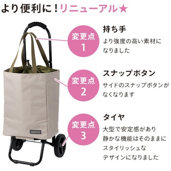ショッピングカート TOTE(トート) 保温 保冷 22L COCORO