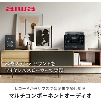 aiwa マルチコンポ レコード CD カセット ラジオ Bluetooth USB aiwa(アイワ)
