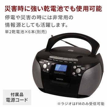 昭和レトロ　アイワAIWA　STEREO FM・AM　CR-2 昭和レトロ アイワAIWA STEREO FM・AM CR-2