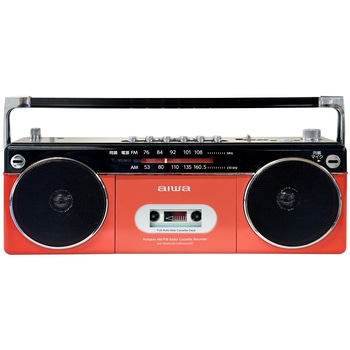 aiwa ステレオラジカセ Bluetooth AM ワイドFMラジオ USB microSD aiwa(アイワ)