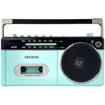 aiwa ラジカセ パルテルカラー Bluetooth AM ワイドFMラジオ USB microSD aiwa(アイワ)